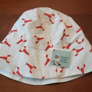 Kaya's Kloset Handmade Lobster Sun Hat NWT (a2p)